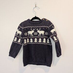💙 2 for 15 💙 H&M Fair Isle Holiday Knit Sweater | Christmas | 100% Cotton